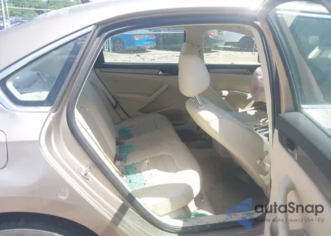 2015 Volkswagen Passat 1.8T Se из США, поврежденный, VIN 1VWBS7A31FC030777